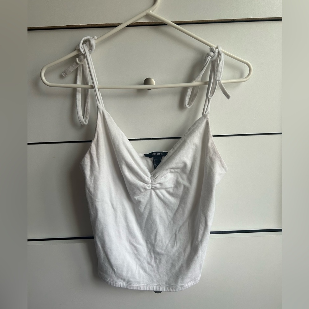 Forever 21 White Tank top